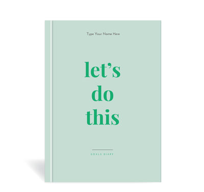 A5 2024 Goals Diary - Let's Do This - Sage