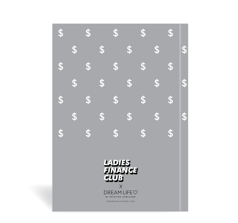 A5 Journal - Ladies Finance Club - Money Planner - Grey