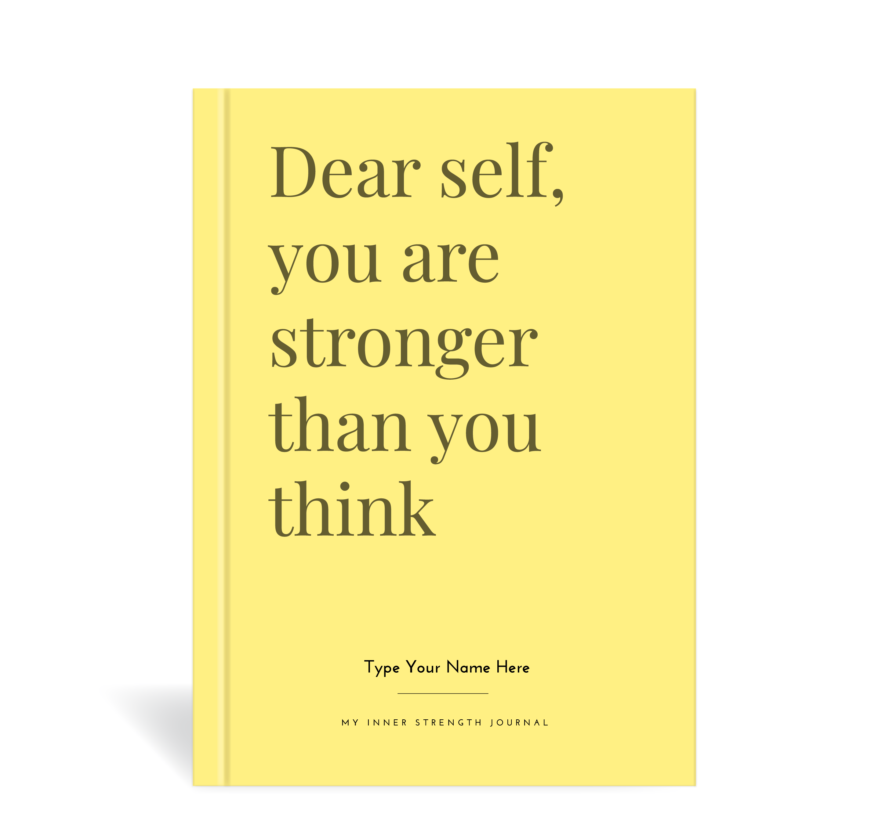 A5 Journal - BCNA - My Inner Strength - Dear Self... – Dream Life