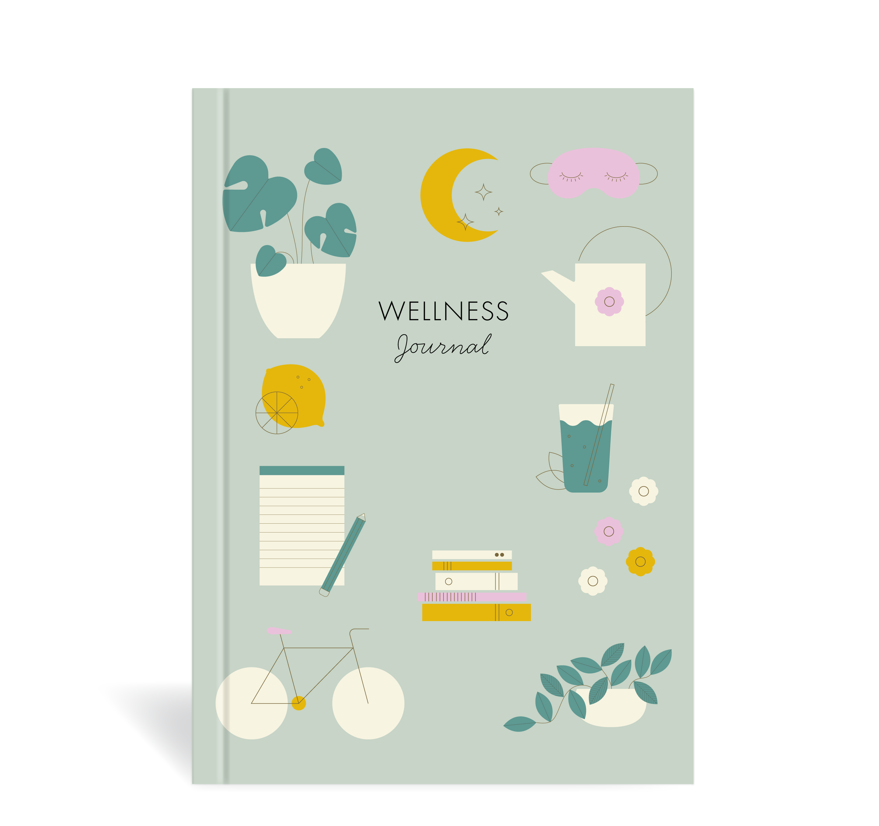 A5 Wellness Journal - Multi - Green – Dream Life