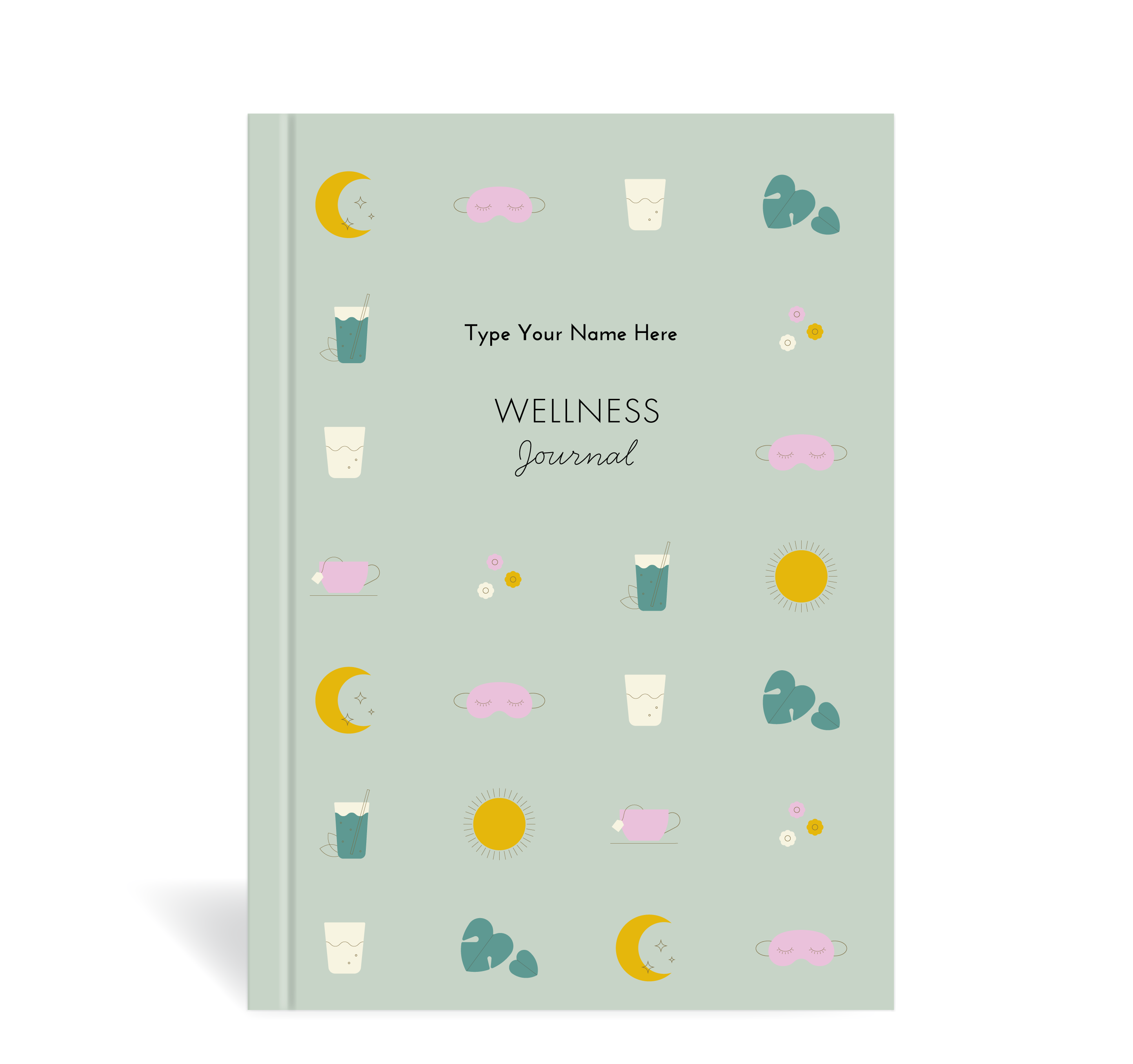 A5 Wellness Journal - Green – Dream Life