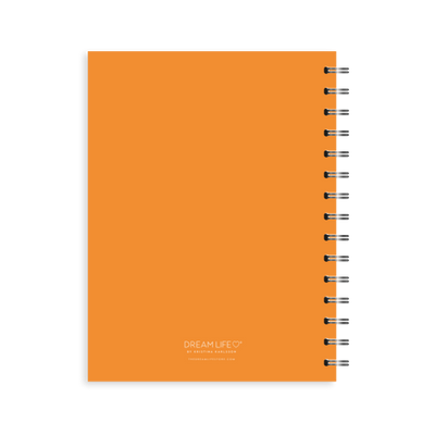 A5 Spiral Journal - Habit - Orange