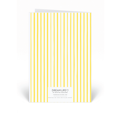 Personalised Card - I'm So Happy For You - Yellow