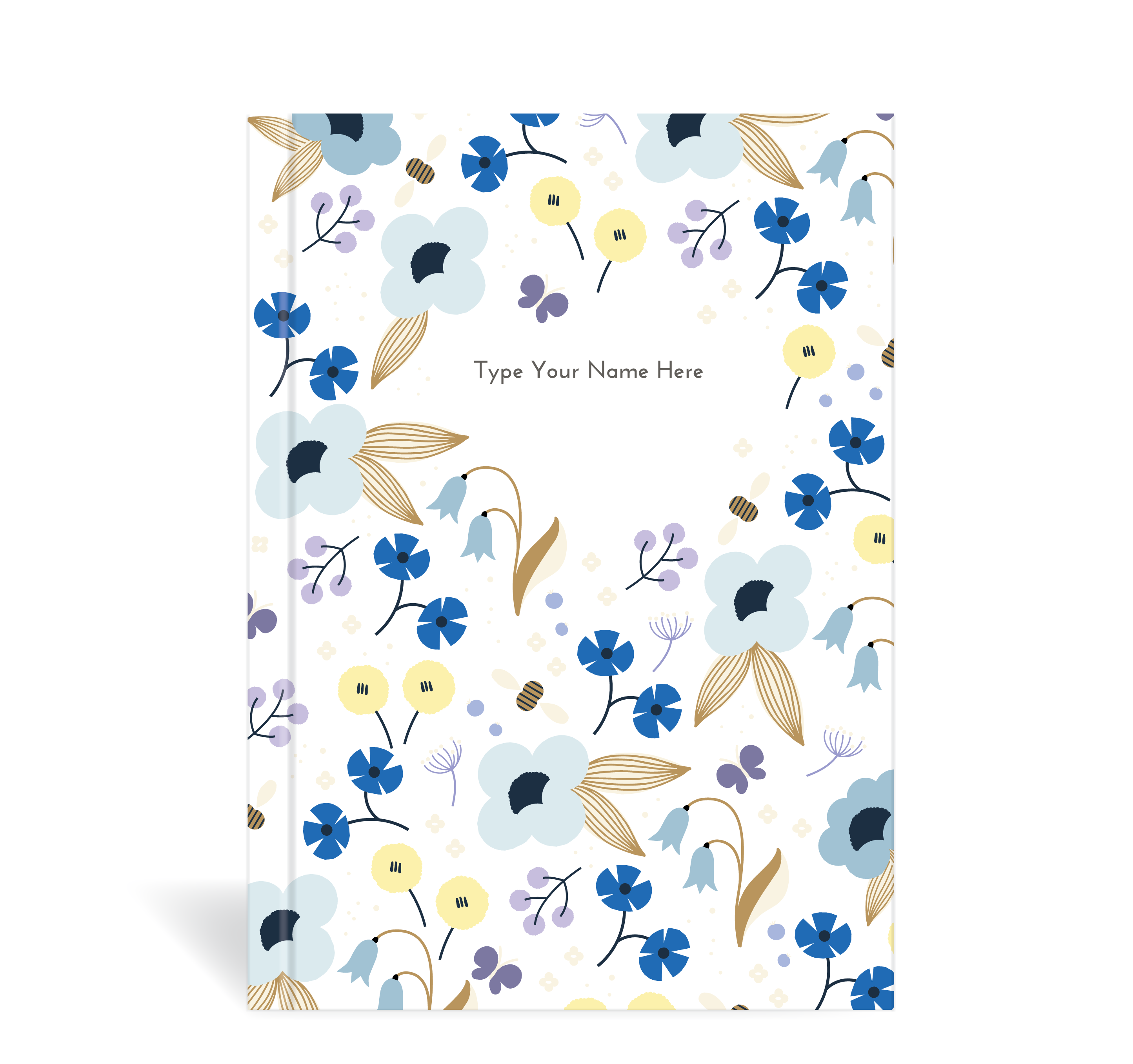 A5 Journal - Spring - Blue – Dream Life