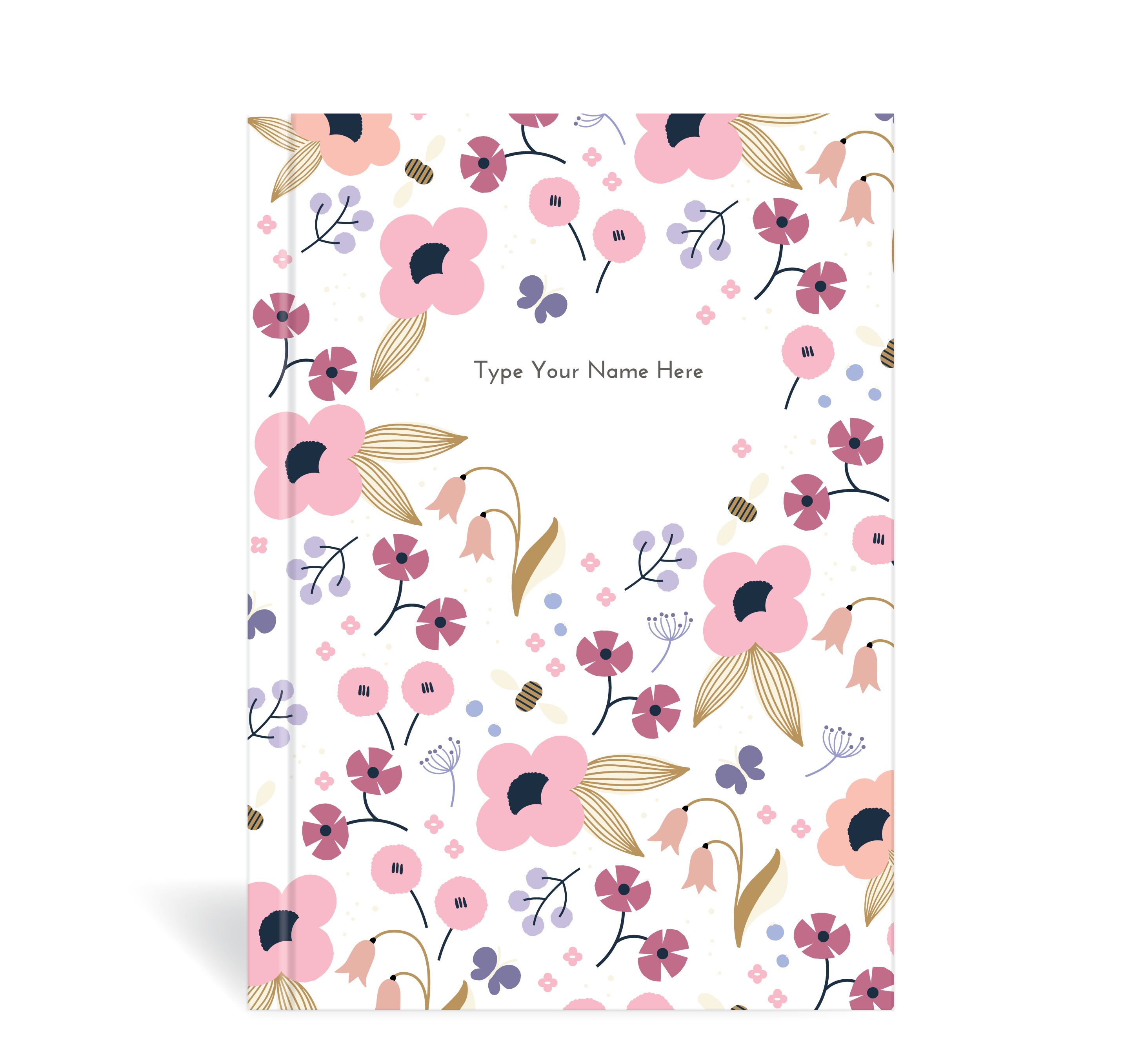 A5 Journal - Spring - Pink – Dream Life