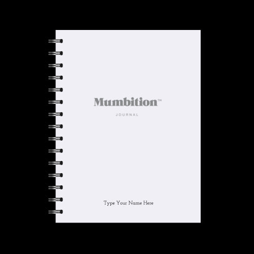 A5 Spiral Journal - Mums & Co - Mumbition™ - Grey