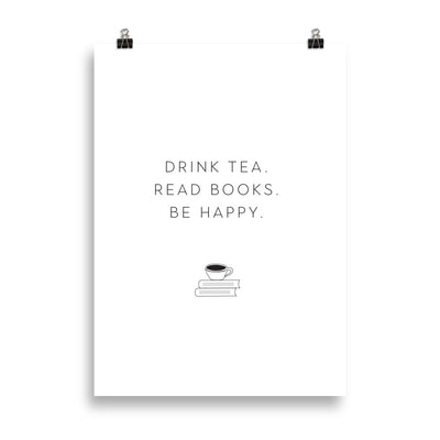 DRINK TEA Poster