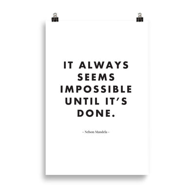 IMPOSSIBLE Poster