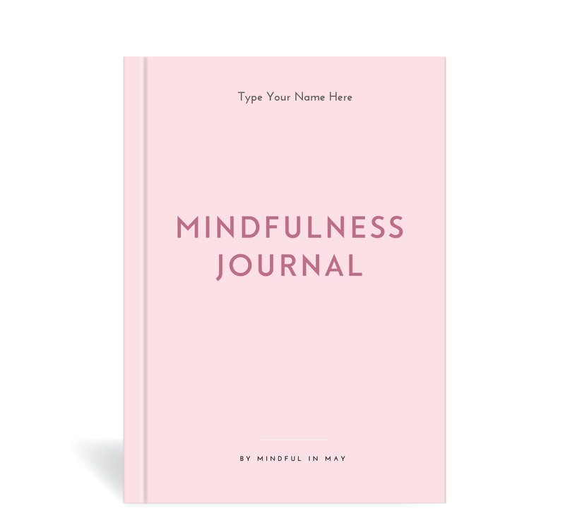 A5 Journal - Mindful - Pale pink