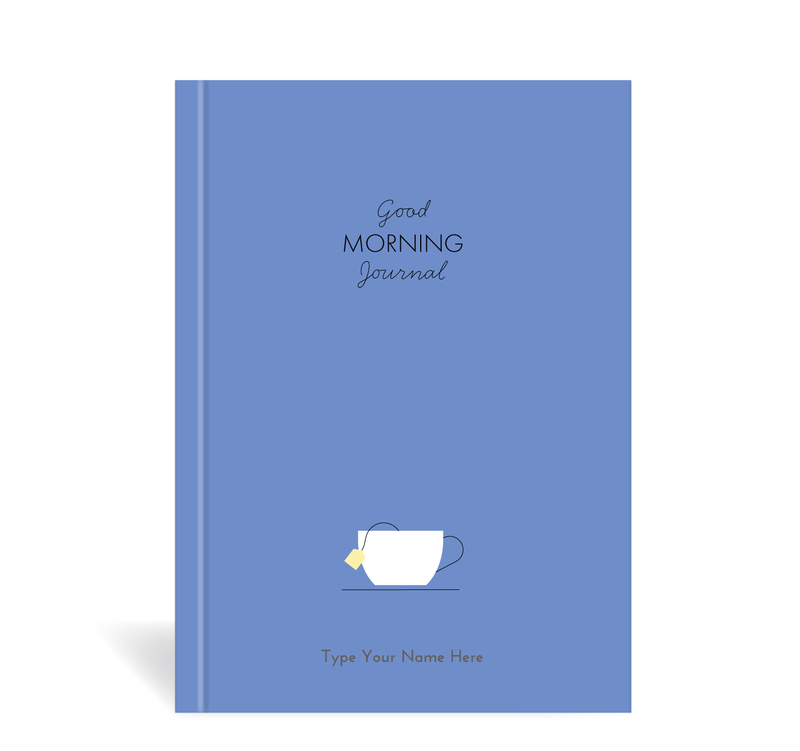 A5 Journal - Morning Ritual - Blue