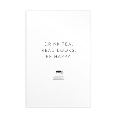 DRINK TEA Art Card