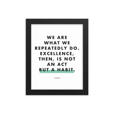 Unlocking Excellence: Embrace Aristotle's Wisdom in Your Daily Habits