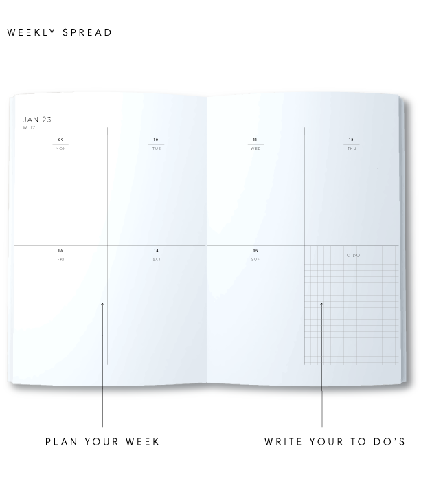 Week to a Spread Diary