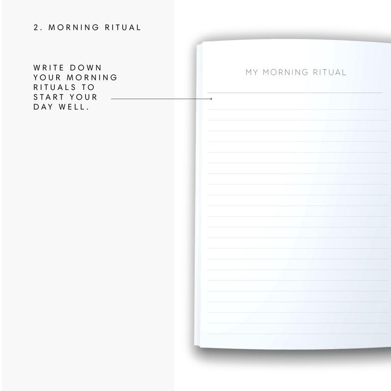 A5 2024 Goals Diary - Grey