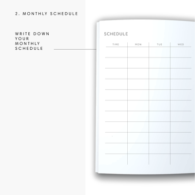 A5 2024 Student Diary - White