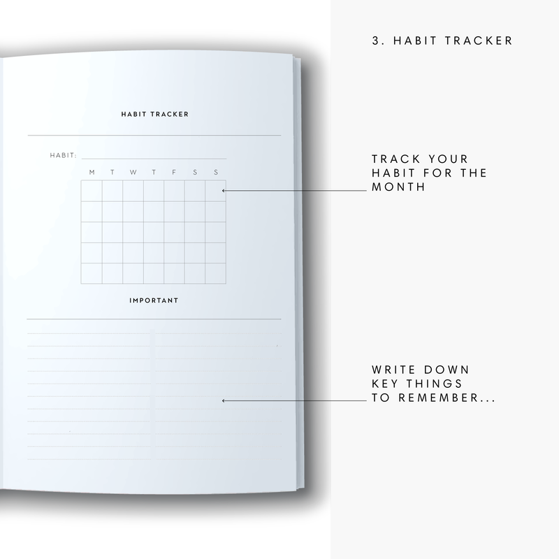 A5 2024 Week to a Page Diary - White