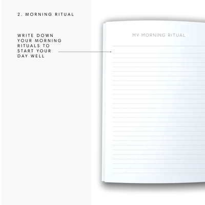 A5 2024 Wellbeing Diary - Creme