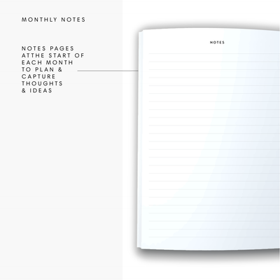 2026 A5 Spiral Teacher Diary - Dots - White