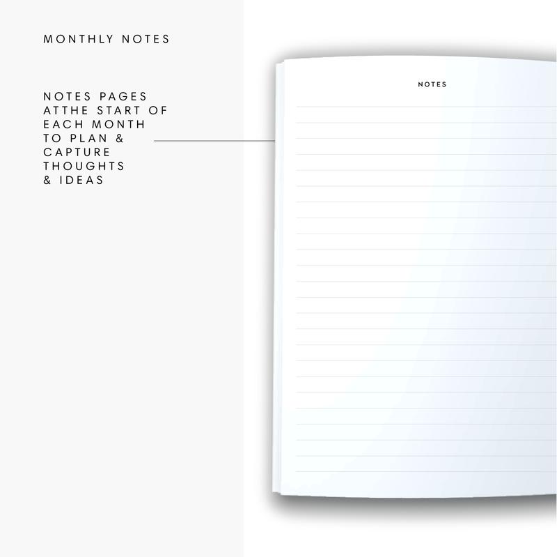 2026 A5 Spiral Teacher Diary - Dots - White