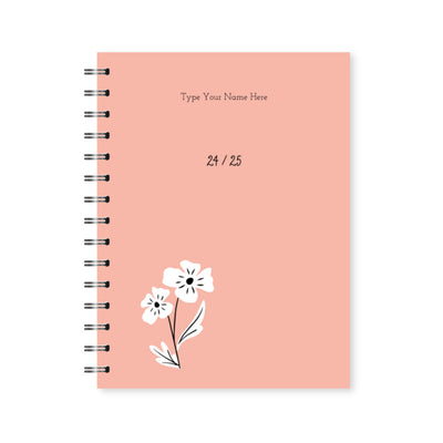 A5 Spiral Mid-Year Diary - Sippa