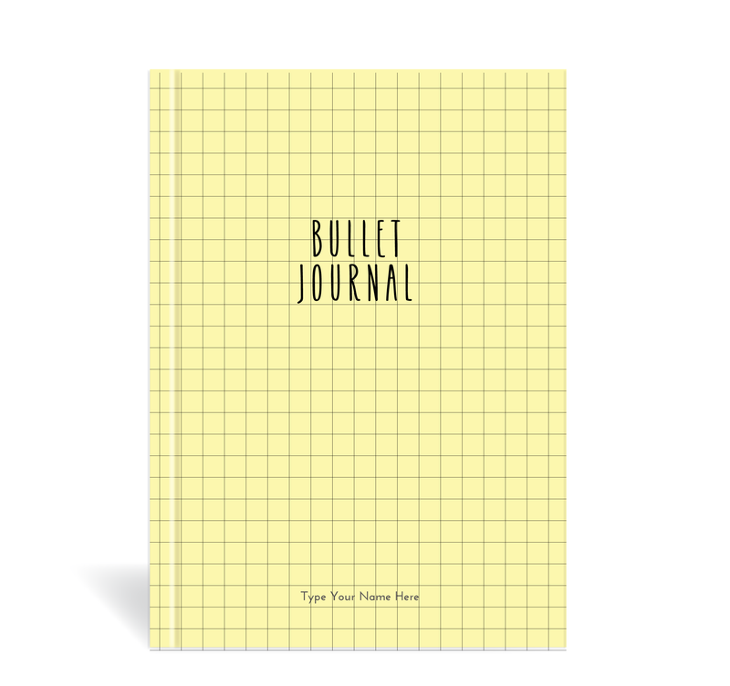 A5 Bullet Journal - Yellow