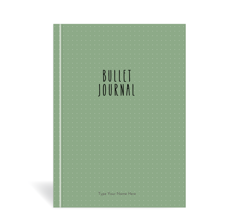 A5 Bullet Journal - Green