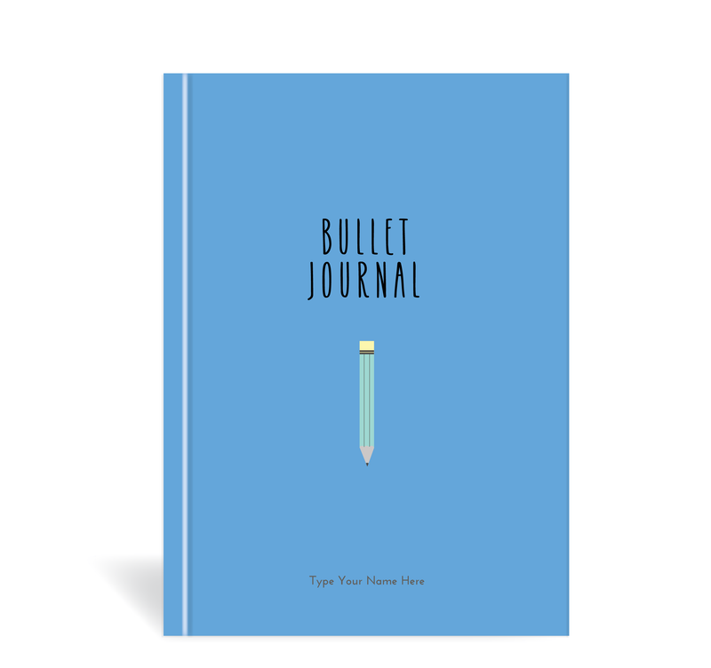 A5 Bullet Journal - Blue