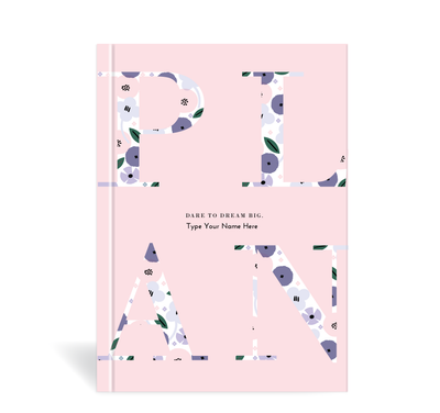 A5 Journal - Plan Your Year - Floral