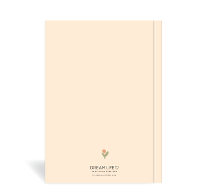 A5 2024 Week to a Page Diary - Blooms - Peach