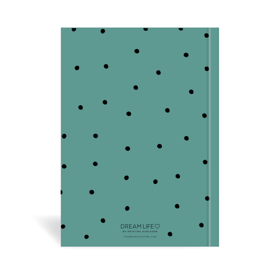 A5 2024 Wellbeing Diary - Dots - Forest