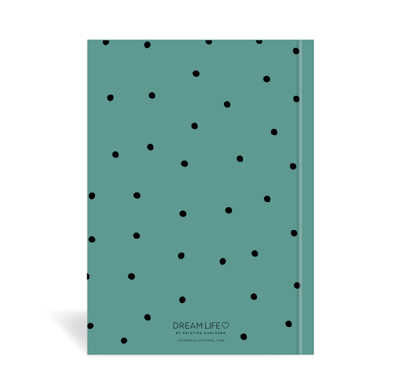 A5 2024 Wellbeing Diary - Dots - Forest