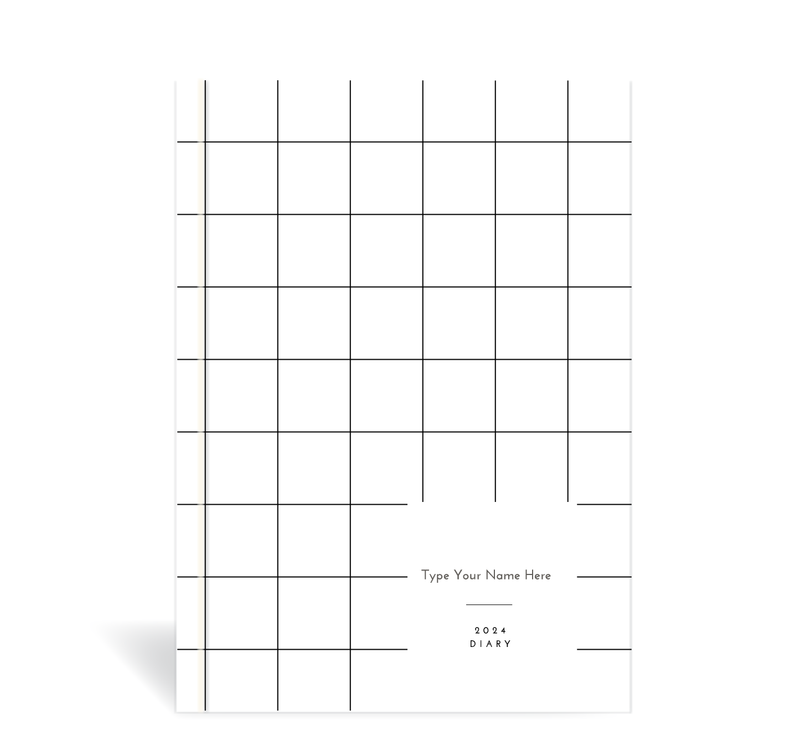 A5 2024 Student Diary - White