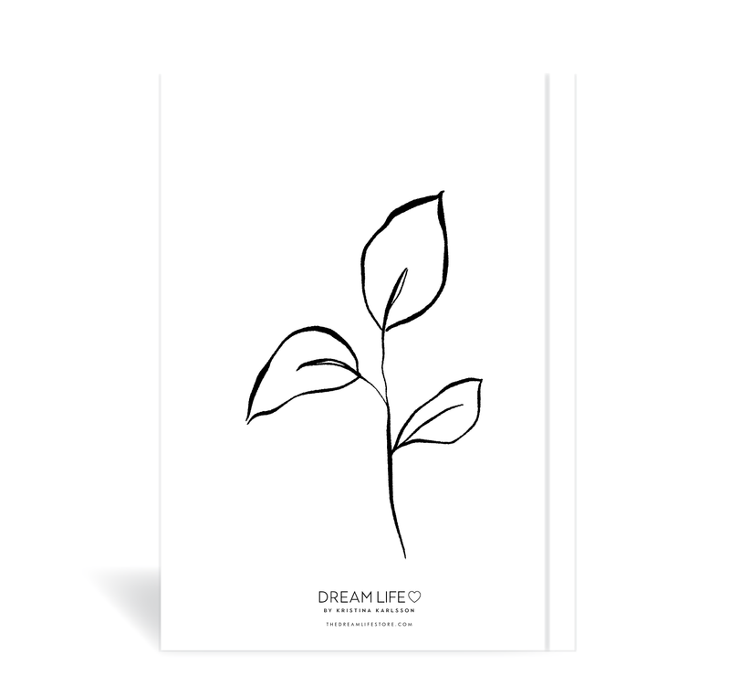 A5 2024 Family Diary - Leaf - Sketch