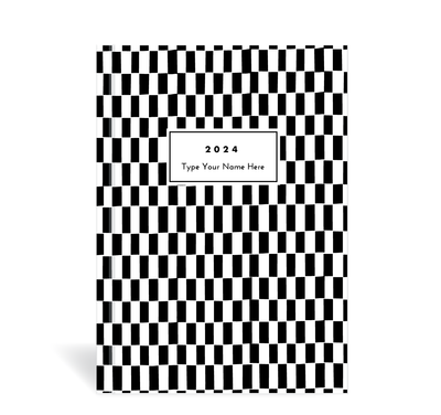 A5 2024 Student Diary - Black