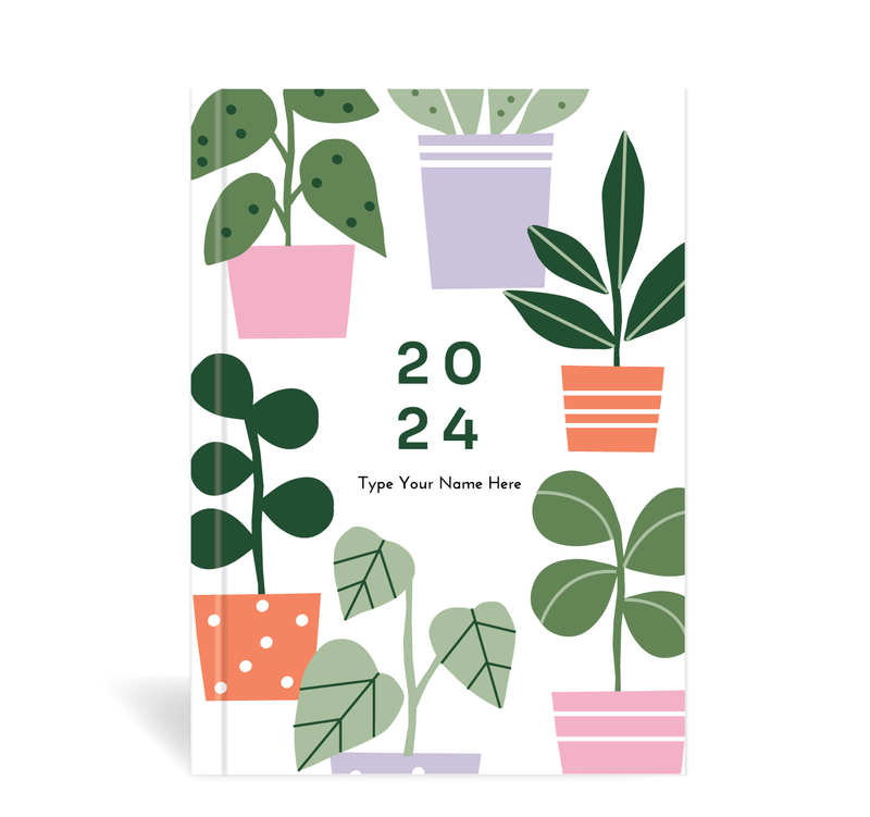 A5 2024 Student Diary - Plants