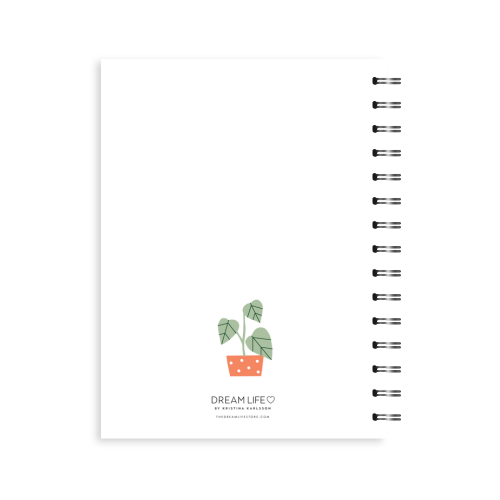 A5 2024 Spiral Student Diary - Plants