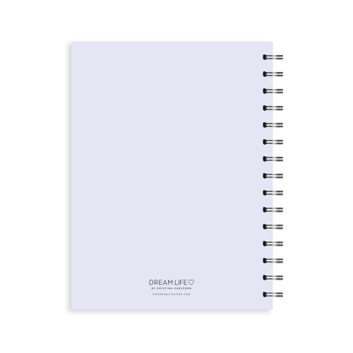 A5 2024 Spiral Goals Diary - Lilac