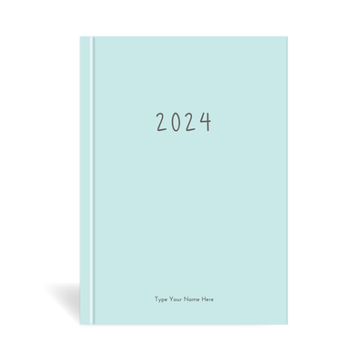 A5 2024 Family Diary - Mint