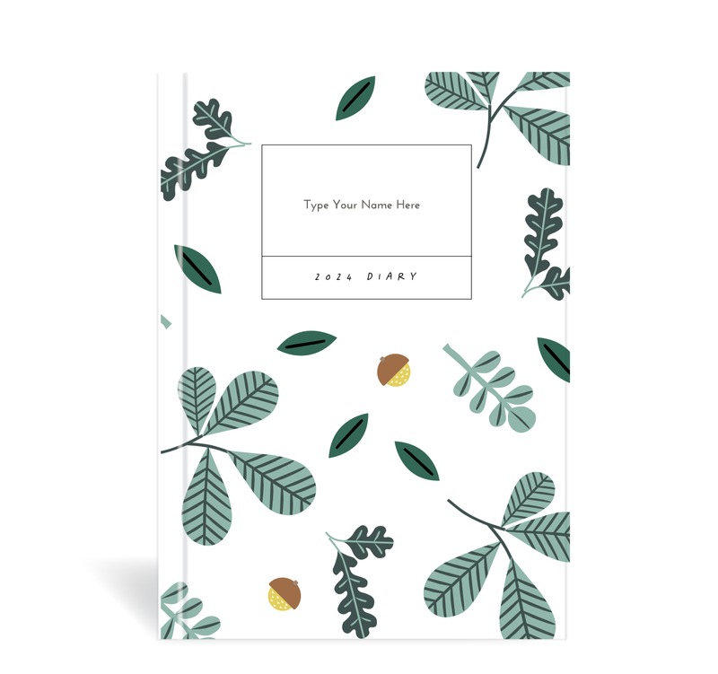 A5 2024 Teacher Diary - Kastanj