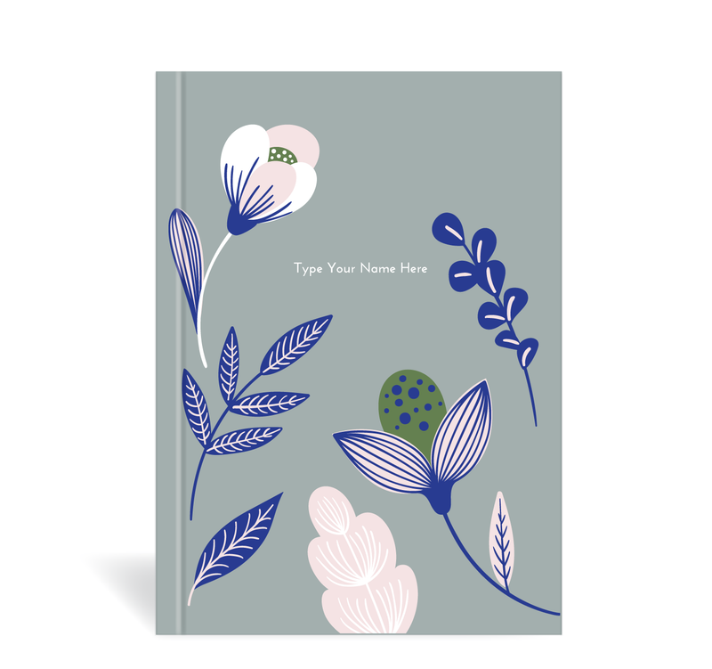 A5 Journal - Botanical - Mist