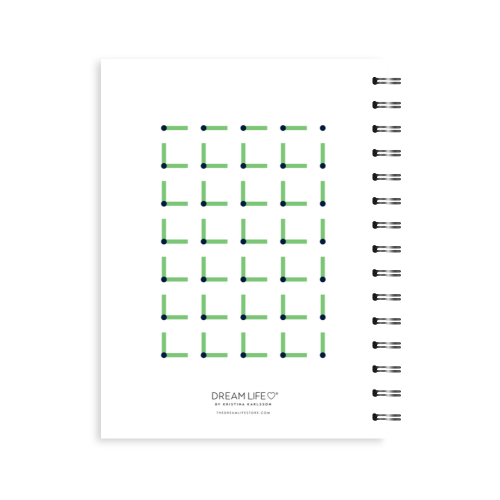 2026 A5 Spiral Teacher Diary - Linear - Green