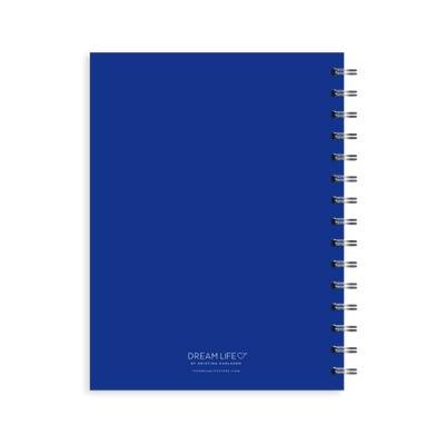 2026 A5 Spiral Vertical Weekly Diary - Stem - Indigo