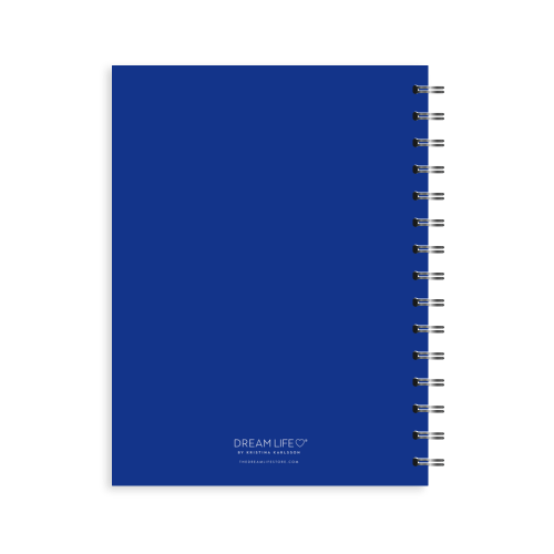 2026 A5 Spiral Vertical Weekly Diary - Stem - Indigo