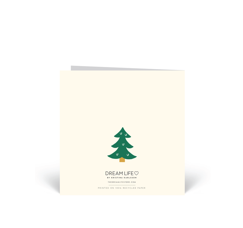 Personalised Christmas Cards 10 Pack - Merry Christmas