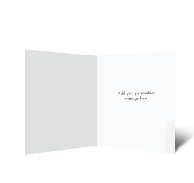 Personalised Christmas Card - Season's Greetings