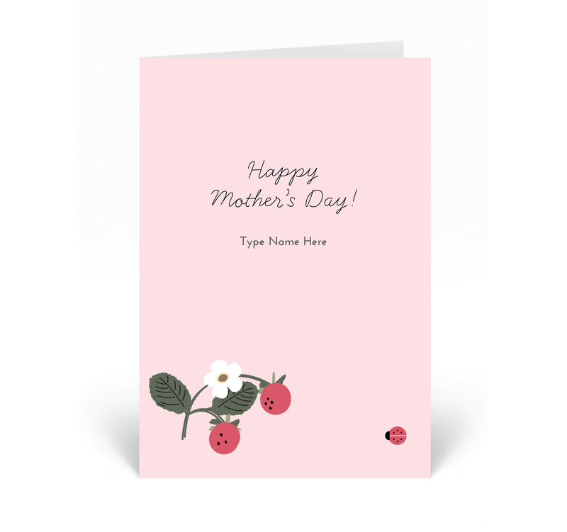 Personalised Card - Happy Mother&
