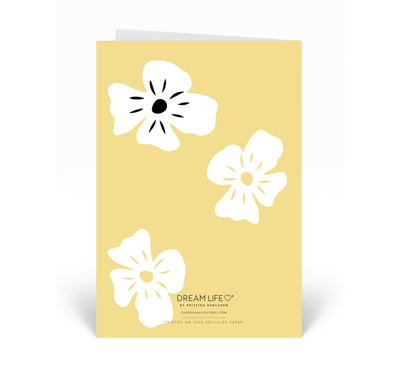 Personalised Card - Happy Mother's Day - Yellow