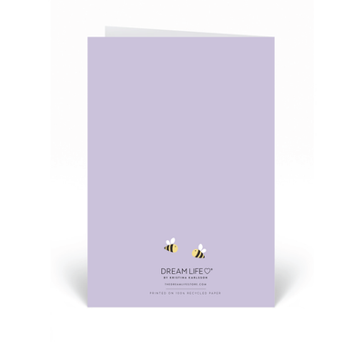 Personalised Card - You Are The Bees Knees