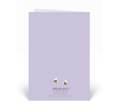 Personalised Card - You Are The Bees Knees