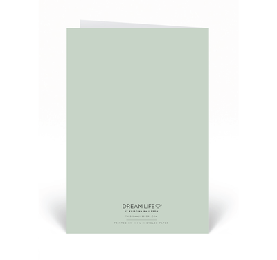 Personalised Card  - Hugs on Your Special Day - Äng - Green